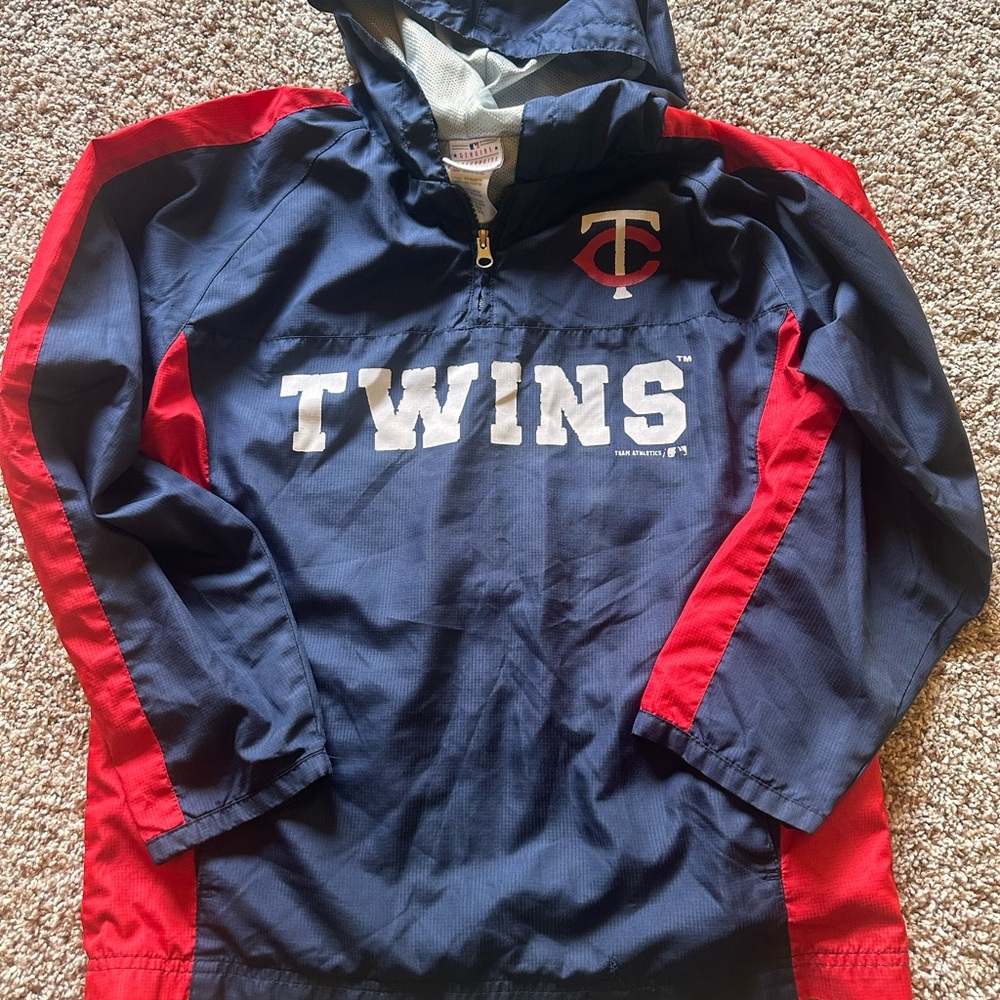 Kids Navy and Red Hoodie